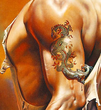 dragon tattoos for men on arm. Tribal Maori Arm Tattoos